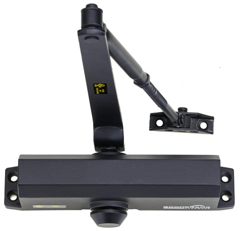 Medium Duty Automatic Commercial Door Closer - Boomerang D703 Hydraulic UL 3 hr. Fire Rated Closer, Surface-Mounted Size 3 for Home & Light Commercial Doors