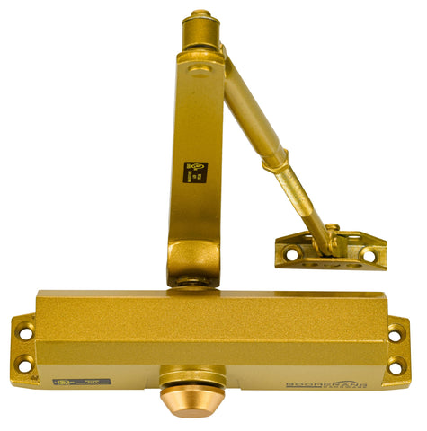 Medium Duty Automatic Commercial Door Closer - Boomerang D703 Hydraulic UL 3 hr. Fire Rated Closer, Surface-Mounted Size 3 for Home & Light Commercial Doors