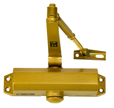 Light/Medium Duty Residential & Light Commercial Auto Door Closer -Boomerang D503 Surface Mounted, Cast Aluminum Closer, Adjustable Closing, Grade 2 & UL 3 Hour Fire Rated