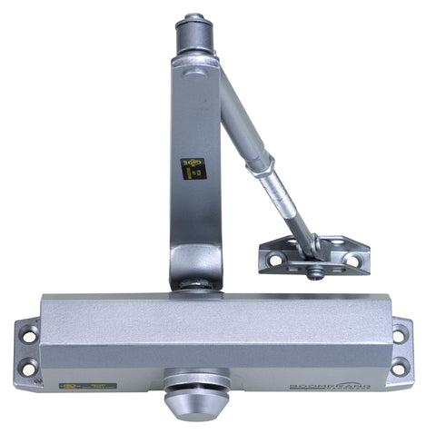 Medium Duty Automatic Commercial Door Closer - Boomerang D703 Hydraulic UL 3 hr. Fire Rated Closer, Surface-Mounted Size 3 for Home & Light Commercial Doors