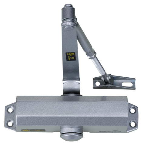 Light/Medium Duty Residential & Light Commercial Auto Door Closer -Boomerang D503 Surface Mounted, Cast Aluminum Closer, Adjustable Closing, Grade 2 & UL 3 Hour Fire Rated